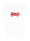 Apc Logo-detail T-shirt In Multi