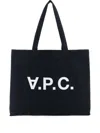 Apc Denim Daniela Shopping Bag In Blue