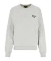 Apc Unisex Rue Madame Sweatshirt In Gray