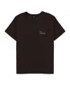 A.p.c. A. P.c. Classic Cotton T-shirt In Black