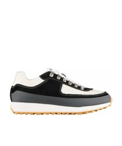 Apc Logo Details Casual Sports Shoes In Black