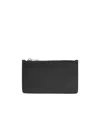 Apc Logo Embossed Cardholder Wallet In Black