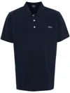 Apc A.p.c. T-shirts And Polos In Blue