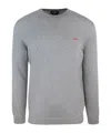 Apc A.p.c. Logo Embroidered Crewneck Jumper In Gray