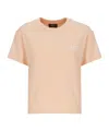 Apc A.p.c. T Shirt "rue Madame Gots" In Pink