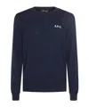 Apc Sweat Boxy Petit Vpc-m Nd A.p.c. Male In Black