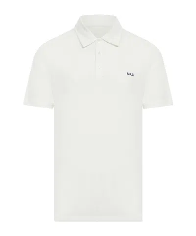Apc Carter Polo Shirt In White