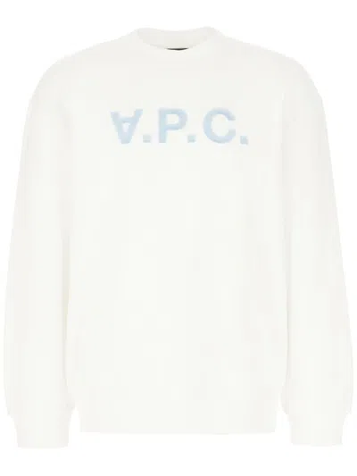 APC LOGO-EMBROIDERED SWEATSHIRT