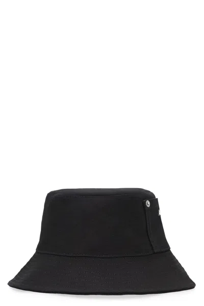 APC LOGO-EMBROIDERED WIDE BRIM BUCKET HAT