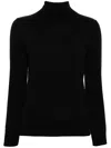 Apc A.p.c. Black Knit Pullover In Black