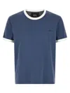 A.p.c. Contrast T-shirt In Blue