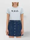 A.p.c. Logo Graphic Short Sleeve T-shirt In Multi