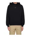 Apc A.p.c. Sweatshirt With Micro Logo In Black