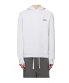 Apc A.p.c. Standard Rue Madame Cotton Hoodie In White