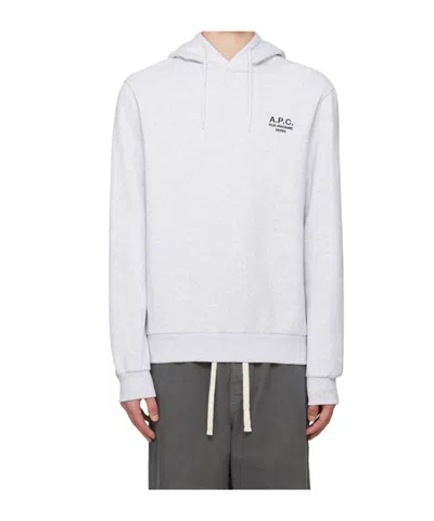 APC LOGO HOODED SWEATER