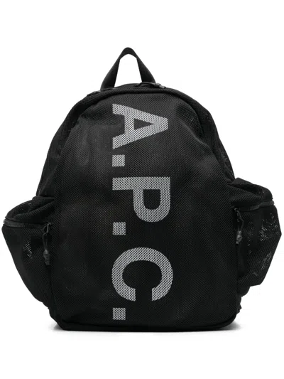 Apc Logo-print Backpack