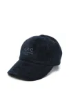 Apc Logo-print Cap In Black