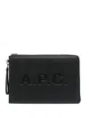Apc A.p.c. Porte Document Market Accessories In Black