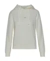 Apc Logo-print Cotton Hoodie In Gray