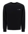 Apc Organic Cotton Sweatshirt With Minimalist Branding And Comfortable Fit In Black