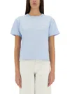 Apc A. P.c. "petit Vpc" T-shirt In Blue