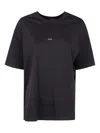 Apc Logo-print Cotton T-shirt In Black