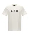 Apc A.p.c. Standard Grand Vpc Logo T-shirt In White