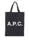Apc A.p.c. Laure Denim Tote Bag In Indigo (blue)