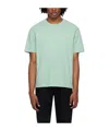 Apc Logo-print Organic-cotton T-shirt In Green
