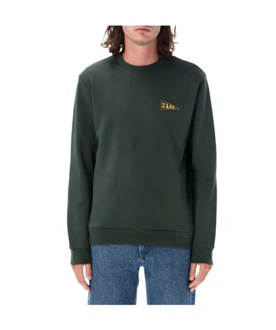 Apc Logo-print Sweatshirt In Black