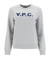 Apc Sweatshirt Logo In Gray