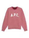 Apc Logo-print Sweatshirt In Multi