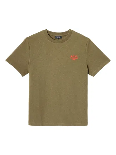 APC LOGO-PRINT T-SHIRT