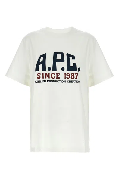 APC A.P.C. LOGO PRINT T-SHIRT