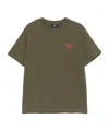 Apc Logo-embroidered Cotton-jersey T-shirt