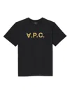 Apc Logo-print T-shirt In Black