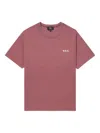 Apc Logo-print T-shirt In Red