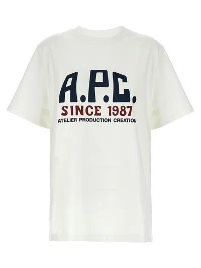 APC A.P.C. LOGO PRINT T SHIRT