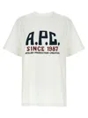 Apc A.p.c. T-shirt With Print Unisex In White