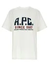 Apc A.p.c. T-shirt With Print Unisex In White