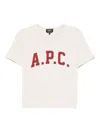 Apc Logo-print T-shirt In White