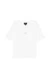 Apc Boxy Micro Logo T-shirt In White