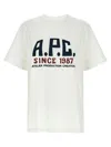 Apc A.p.c. T-shirt With Print Unisex In White