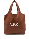 Apc Schultertasche A.p.c. Damen Farbe Beige In Brown