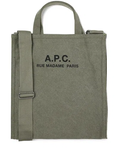 A.p.c. Bum Bags In Green