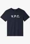 A.p.c. A. P.c. T-shirt Men Color Blue In Blue