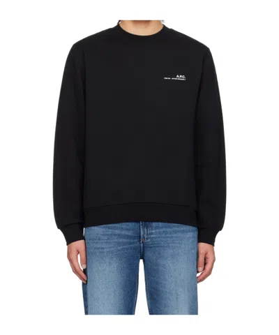 APC LOGO ROUND-NECK SWEATER