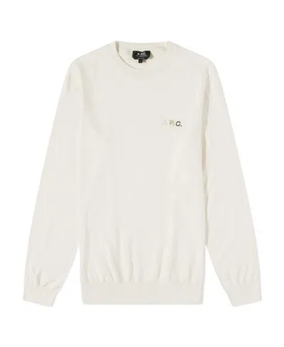 APC LOGO ROUND NECK SWEATER
