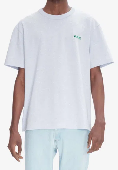 Apc Logo Short-sleeved Boxy T-shirt In White
