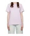Apc Logo Short-sleeved T-shirt In Purple